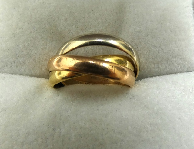 カルティエトリニティリング  ブランドジュエリー買取