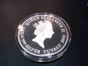 葛飾北斎 誕生２５０周年記念 ツバル政府発行 SV999 １キロ 買取 査定