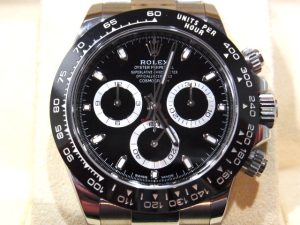 ロレックス 買取 コスモグラフ デイトナ 116500LN ブラック文字盤
