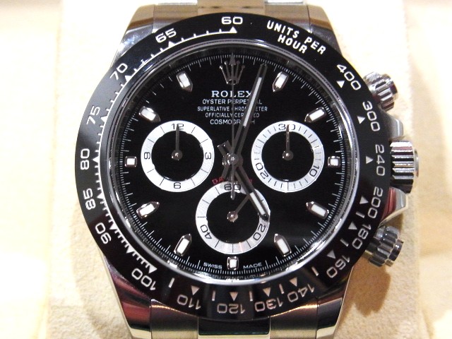 ロレックス 買取 コスモグラフ デイトナ 116500LN ブラック文字盤