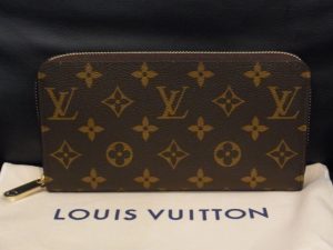 ルイヴィトン 買取モノグラム ジッピーウォレット M41895 フューシャ