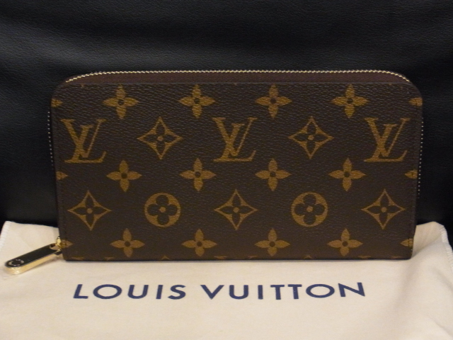 ルイヴィトン 買取モノグラム ジッピーウォレット M41895 フューシャ