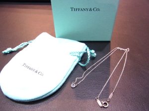 ティファニー 買取 バイザヤード SV925 ネックレス アクアマリン