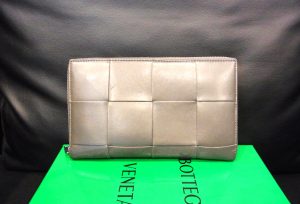 ボッテガ・ヴェネタ 買取 マキシ イントレチャート 長財布