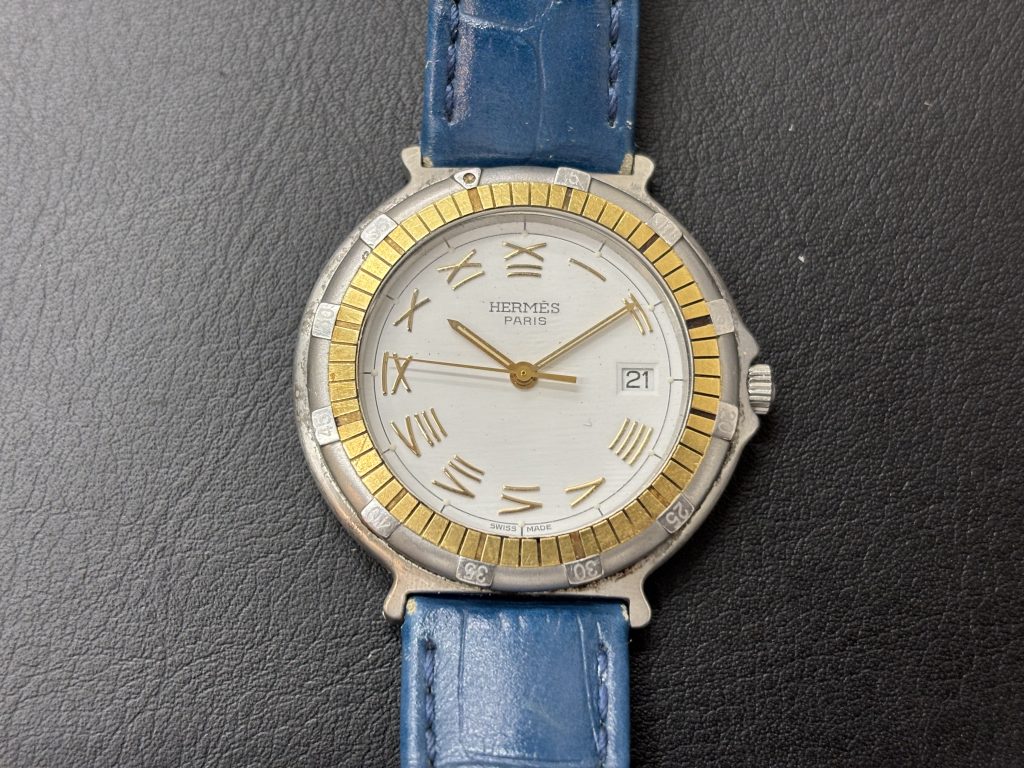 エルメス 買取 キャプテンニモ GP 社外ベルト 不動 電池切れ