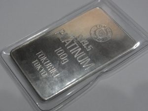 徳力本店 プラチナ インゴット Pt999.5/100g 買取