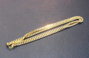 貴金属 買取 K18製 喜平 チェーンネックレス 造幣局刻印