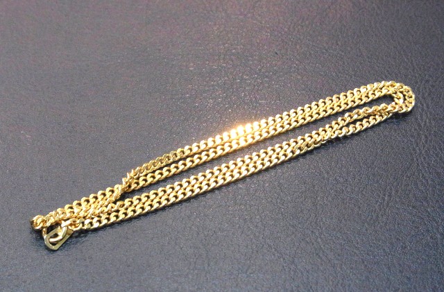 貴金属 買取 K18製 喜平 チェーンネックレス 造幣局刻印