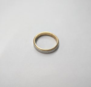 貴金属 K18PT900 買取 ゴールドとプラチナのコンビネーションリング