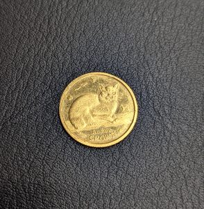 金貨 K24 買取 マン島キャット金貨 1/25OZ 純金製 99.99％