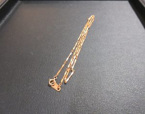 貴金属アクセサリー K18製 ネックレス 買取