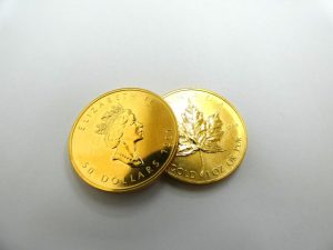 カナダ エリザベスメープルリーフ金貨 1OZ 31.1g 純金コイン買取