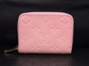 ルイヴィトン 買取 ジッピーコインパース M81891 ヴェルニ モチピンク