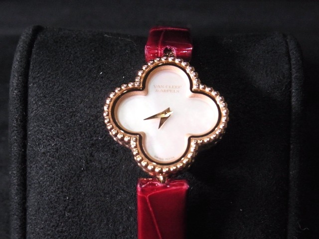 ヴァンクリーフ＆アーペル買取 スウィートアルハンブラ VCARO8SF00 ウォッチ