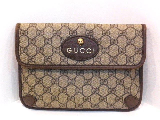 グッチ買取 GGスプリーム タイガーヘッド 501050 ショルダーバッグ