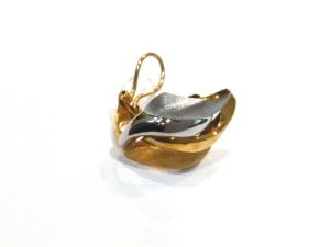 Ｋ１８金 プラチナ900 コンビ イヤリング 片方　買取査定