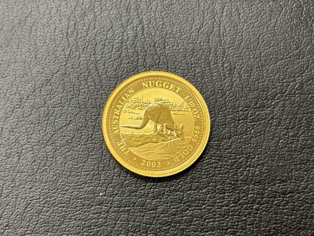 カンガルー金貨 買取 K24 純銀コイン 1/10オンス 3.1g