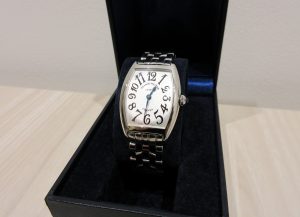 フランクミュラー　トノウ　カーベックス　買取　1752　電池切れ　箱保ケース