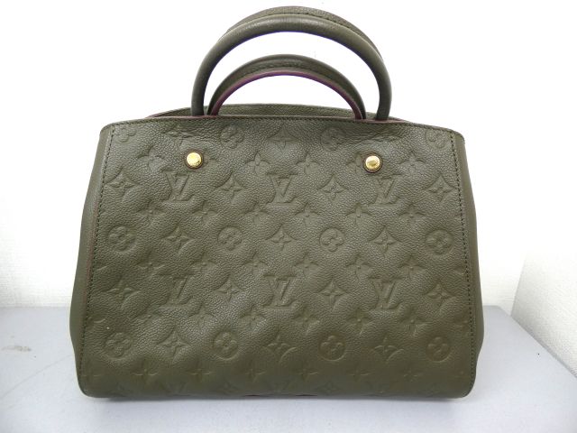 ルイヴィトン モノグラム アンプラント モンテーニュMM M43660 カーキ 買取