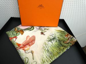 エルメス カレ used ツイリー ブランドスカーフ 小物 買取
