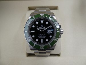 ロレックス 買取 サブマリーナーデイト 126610LV グリーンベゼル