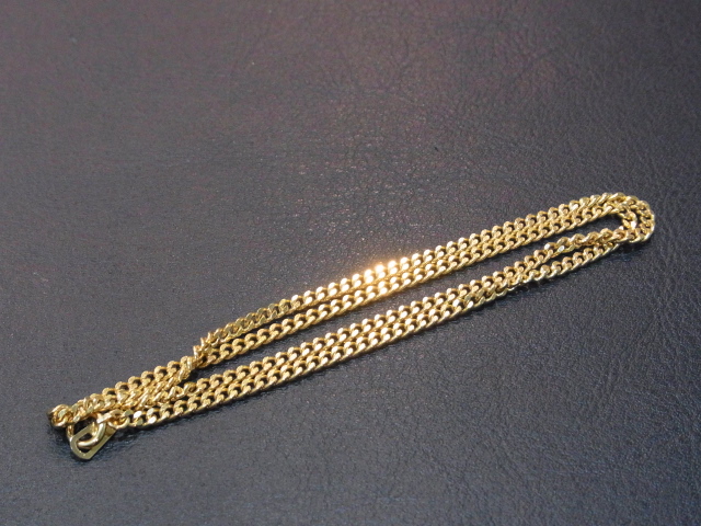 貴金属ジュエリー K18製 喜平ネックレス 相場が大荒れ！