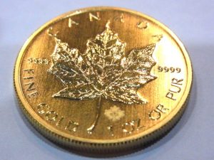 メイプルリーフ金貨 買取 1オンス 31.1g エリザベス 24金コイン