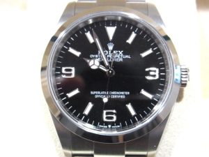 ロレックス買取 エクスプローラーⅠ 124270査定