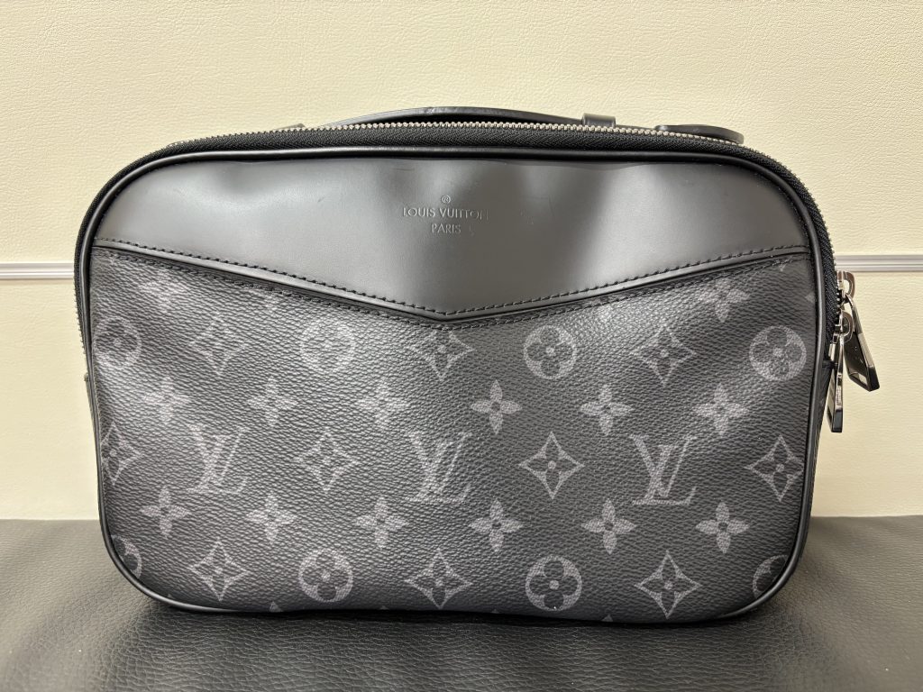 ルイヴィトン 買取 バムバッグ モノグラムエクリプス M42906 ボディバッグ