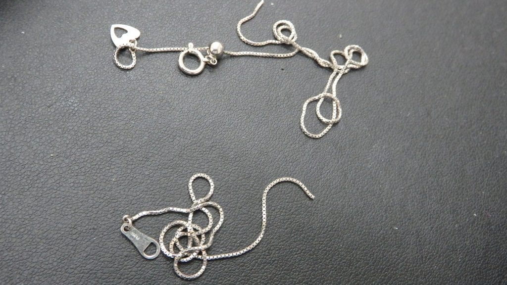 Pt850 ネックレスチェーン 千切れていても買取 無料査定